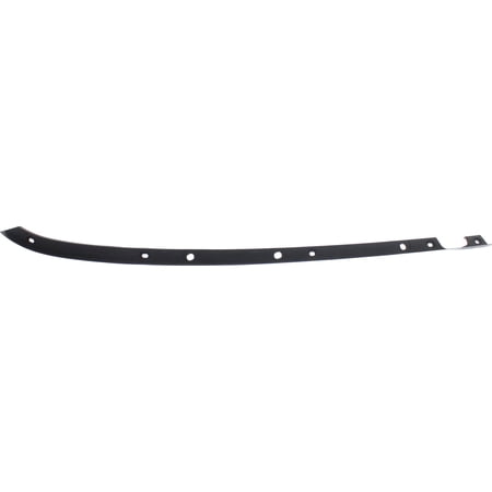Bumper Trim Compatible With 2010-2015 Chevrolet Camaro Front, Right Passenger Black