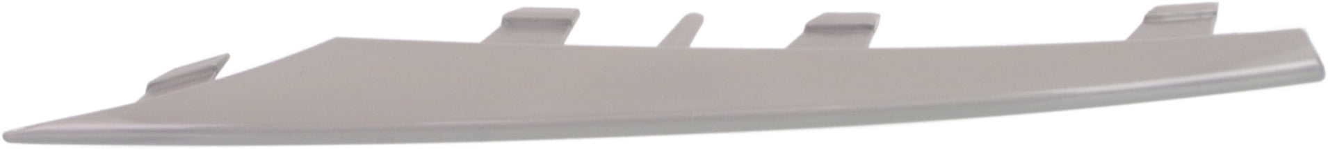 Bumper Trim Compatible With 2011-2013 BMW X5 Front, Left Driver Silver