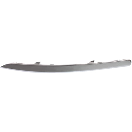 Bumper Trim Compatible With 2011-2016 Kia Sportage Front, Left Driver Chrome