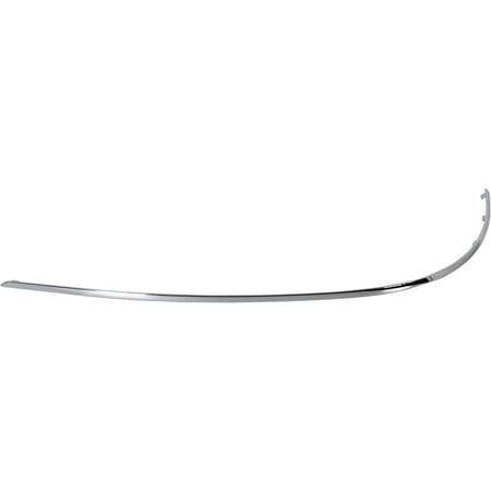 Bumper Trim Compatible With 2012-2013 Mercedes Benz E300 2010-2013 E350 Rear, Left Driver Side, Outer Chrome