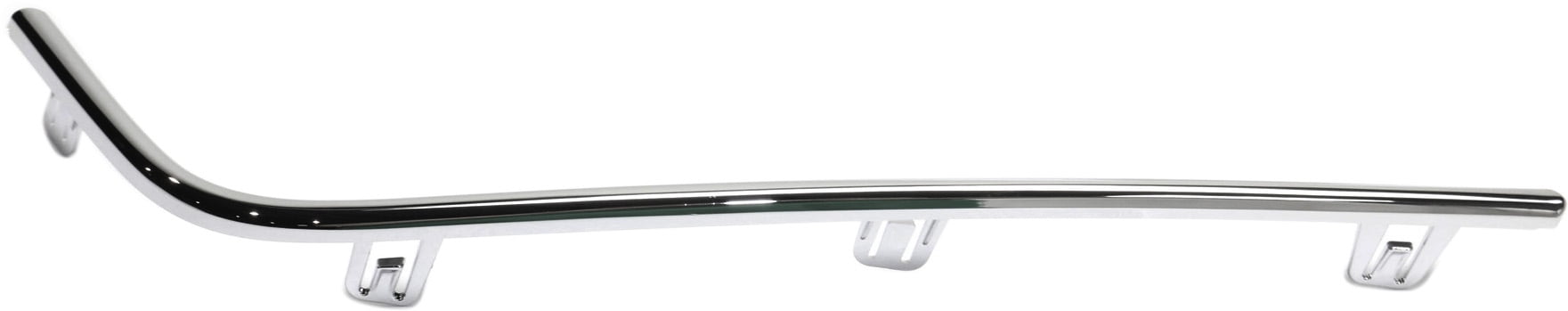 Bumper Trim Compatible With 2012-2014 Acura TL Front, Right Passenger Side, Lower Chrome