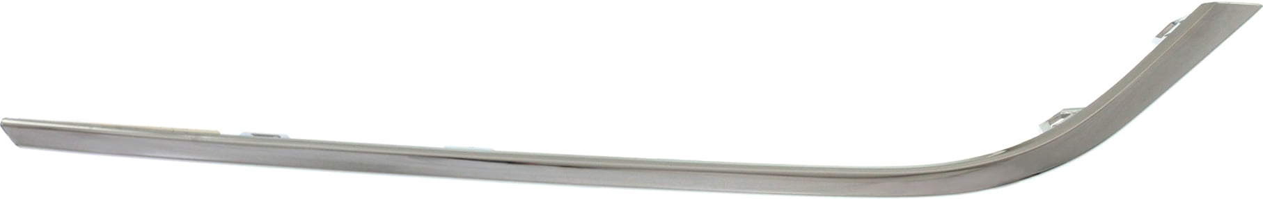 Bumper Trim Compatible With 2012-2015 Volkswagen Passat Front, Right Passenger Chrome