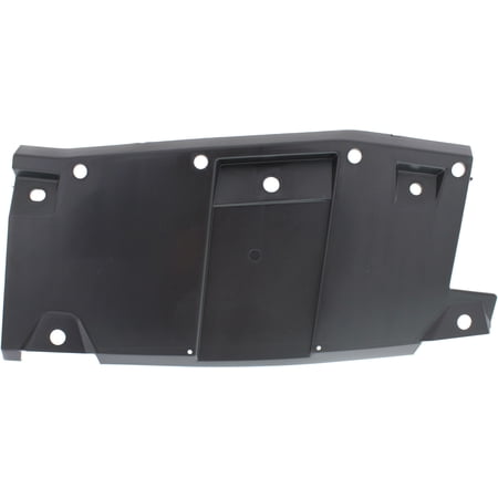 Bumper Trim Compatible With 2013-2015 Toyota RAV4 Rear, Left Driver Black