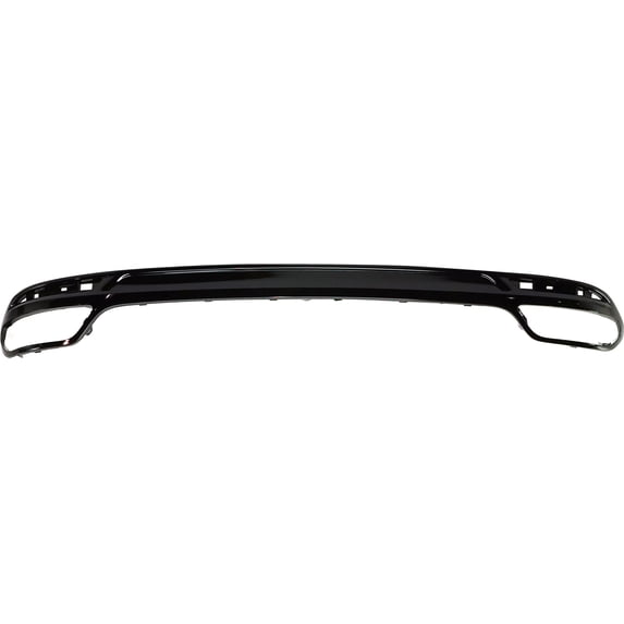 Bumper Trim Compatible With 2013-2016 Ford Fusion Rear Black CAPA Certified