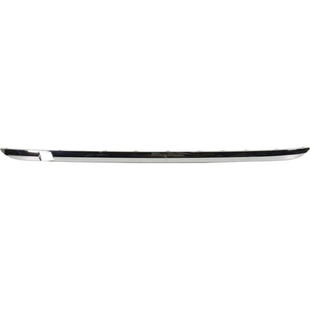 Bumper Trim Compatible With 2013-2016 Mercedes Benz GL350 GL450 Rear, Upper Chrome CAPA Certified