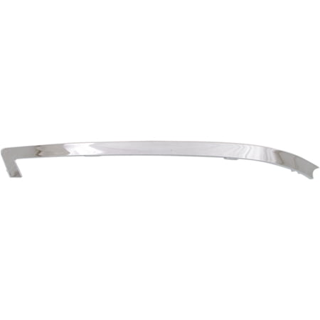Bumper Trim Compatible With 2014-2015 Kia Optima Front, Right Passenger Chrome