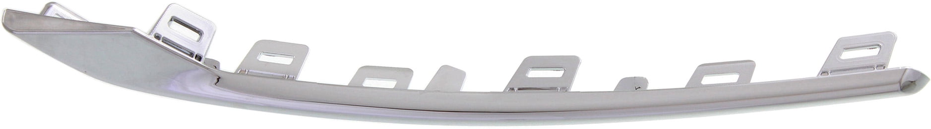 Bumper Trim Compatible With 2014-2017 Honda Odyssey Front, Left Driver Side, Upper Chrome