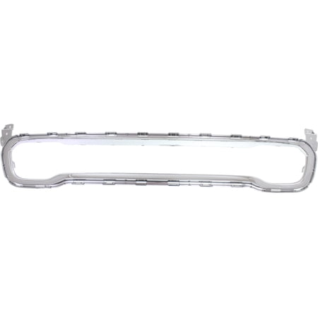 Bumper Trim Compatible With 2014-2018 Jeep Cherokee Front Chrome