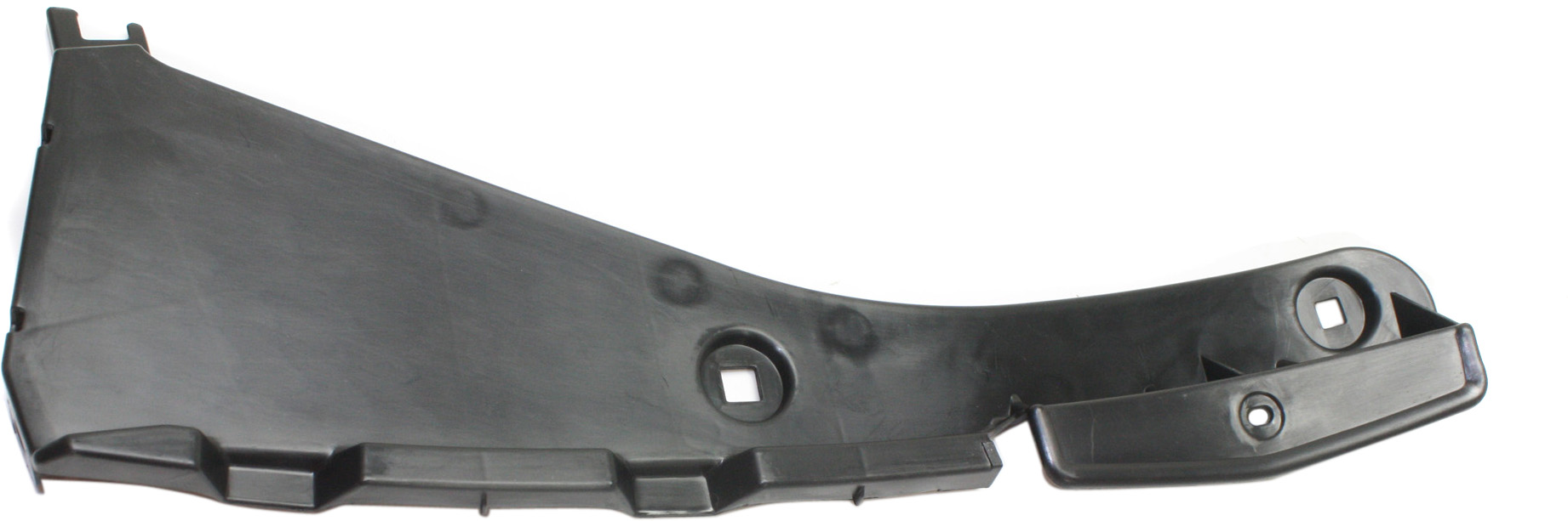 Bumper Trim Compatible With 2014-2019 Toyota Corolla Rear, Left Driver Primed