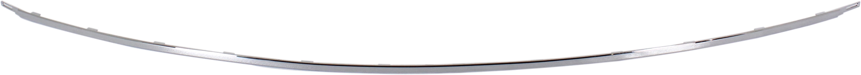 Bumper Trim Compatible With 2014 Mercedes Benz E250 2013 E300 Rear, Center Chrome