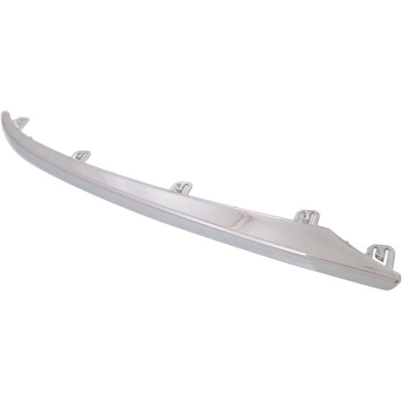 Bumper Trim Compatible With 2015-2017 Acura TLX Front, Left Driver Side, Outer Chrome