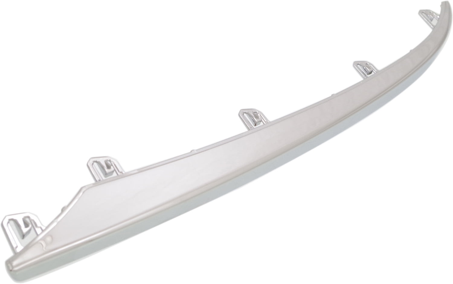 Bumper Trim Compatible With 2015-2017 Acura TLX Front, Right Passenger Side, Outer Chrome