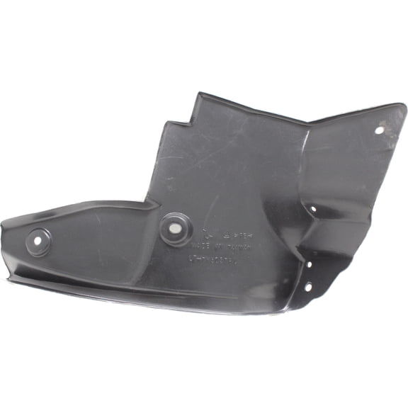 Bumper Trim Compatible With 2015-2018 Toyota Yaris Rear, Left Driver Black