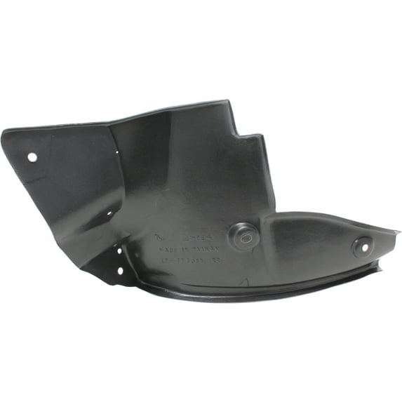 Bumper Trim Compatible With 2015-2018 Toyota Yaris Rear, Right Passenger Black