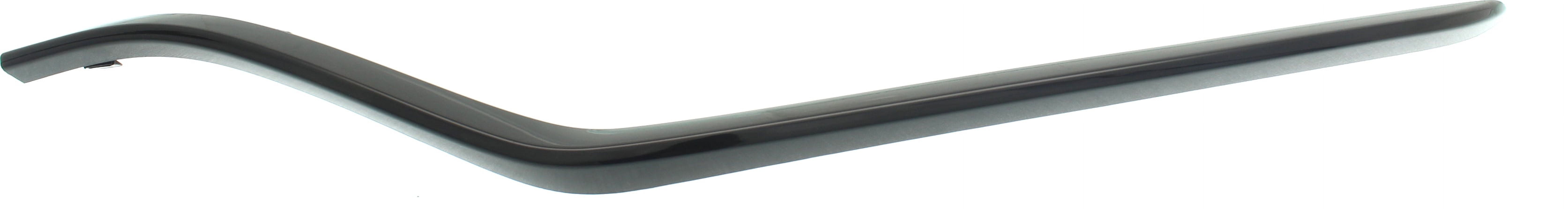 Bumper Trim Compatible With 2015-2020 Mercedes Benz C63 AMG S Front, Left Driver Side, Outer Black
