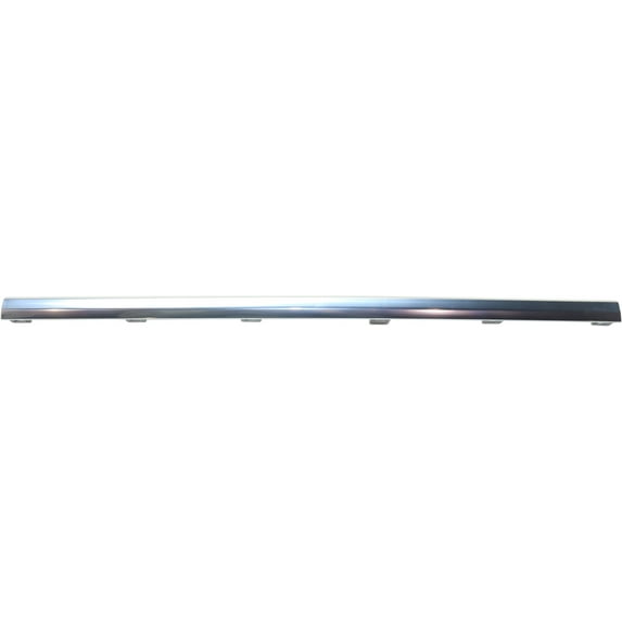Bumper Trim Compatible With 2016-2017 GMC Terrain Rear, Center Black