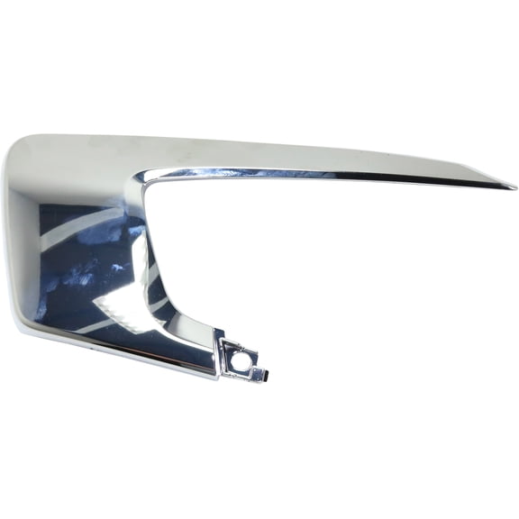 Bumper Trim Compatible With 2016-2019 Mitsubishi Outlander Sport RVR Front, Left Driver Side, Upper Chrome