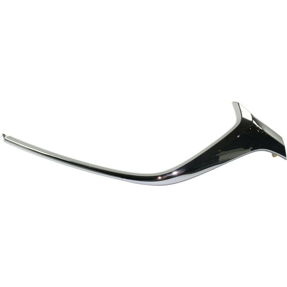 Bumper Trim Compatible With 2016-2020 Mazda CX-3 Front, Left Driver Chrome CAPA Certified