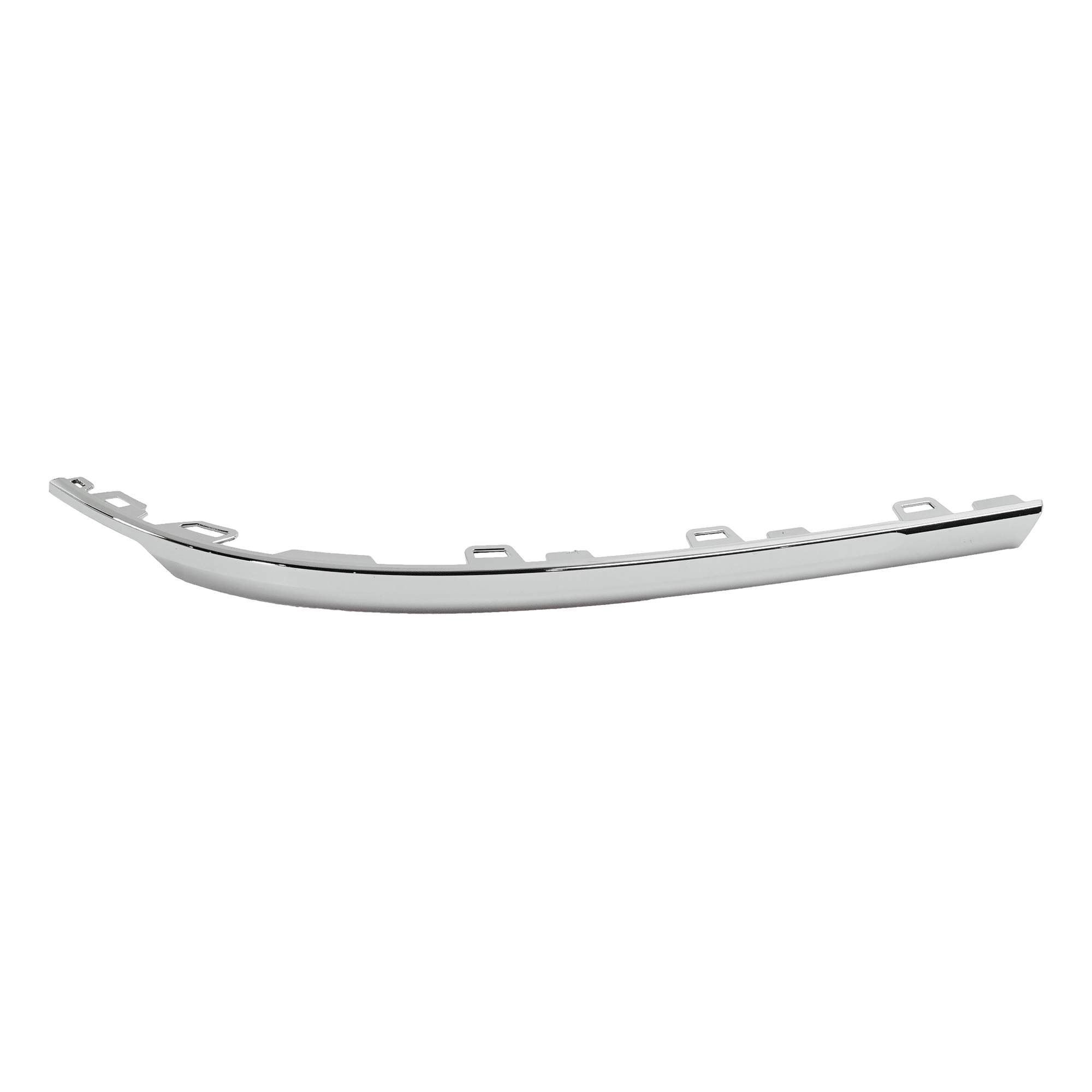 Bumper Trim Compatible With 2018-2020 Volkswagen Tiguan Rear, Right Passenger Chrome