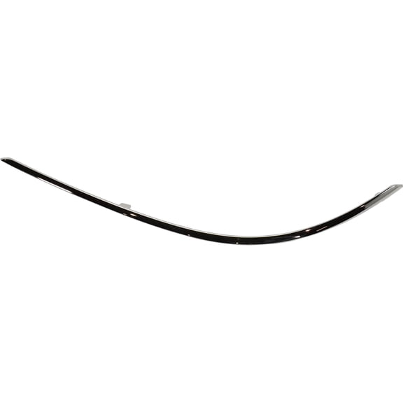 Bumper Trim Compatible with 2012-2015 Mercedes Benz C250 C350 Front, Left Driver Chrome