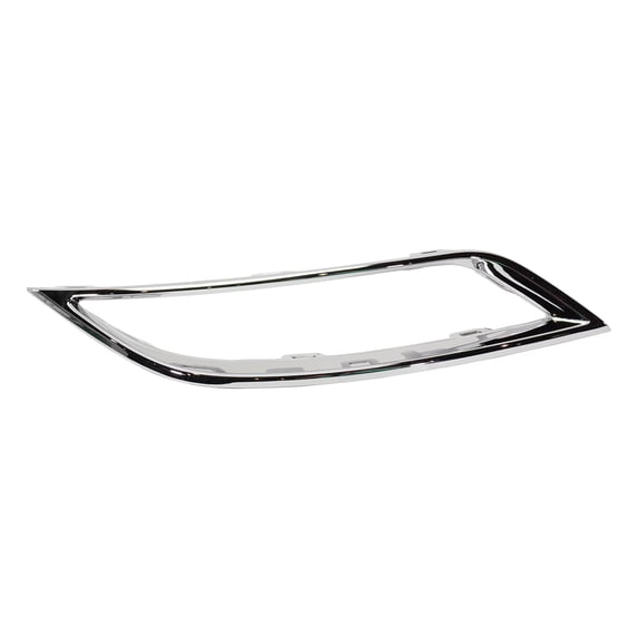 Bumper Trim Compatible with 2019-2021 Volkswagen Jetta Rear, Right Passenger Side, Lower Silver