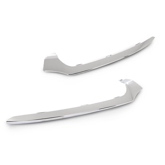 Bumper Trim Fit For 2015-2018 Mercedes-Benz C400 Front Driver and Passenger Side