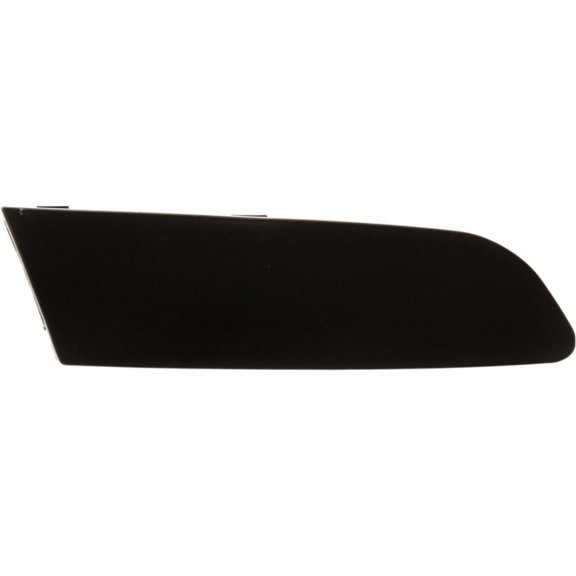 Bumper Trim For GTI Jetta Rabbit Front Right w/ Washer Hole Plas. Black