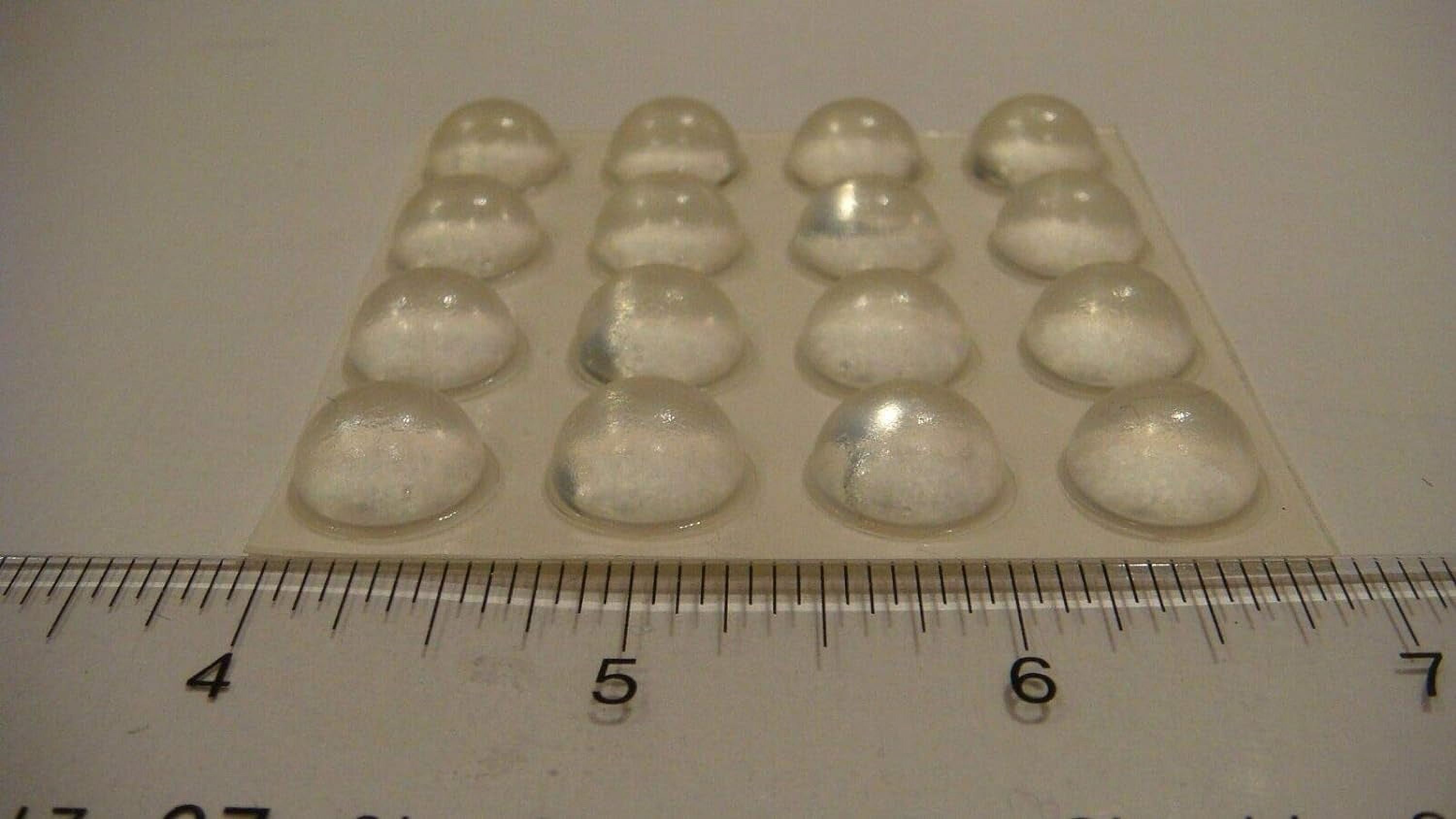 Bumpers Bumpons for Metal/Wood Picture Frame Wall ion, Clear, Sheet of