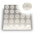 thumbnail image 1 of National Artcraft 5/16 Inch Clear Self-Adhesive Drawer Stoppers (Pkg/75), 1 of 1