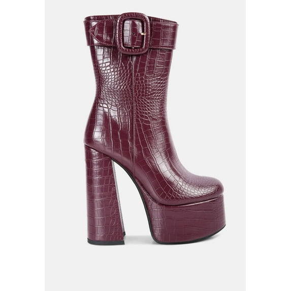 Bumpy Platform Bootie