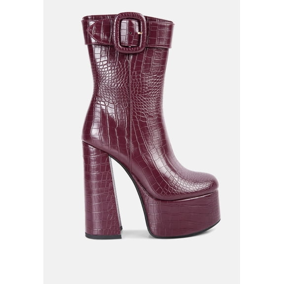Bumpy Platform Bootie