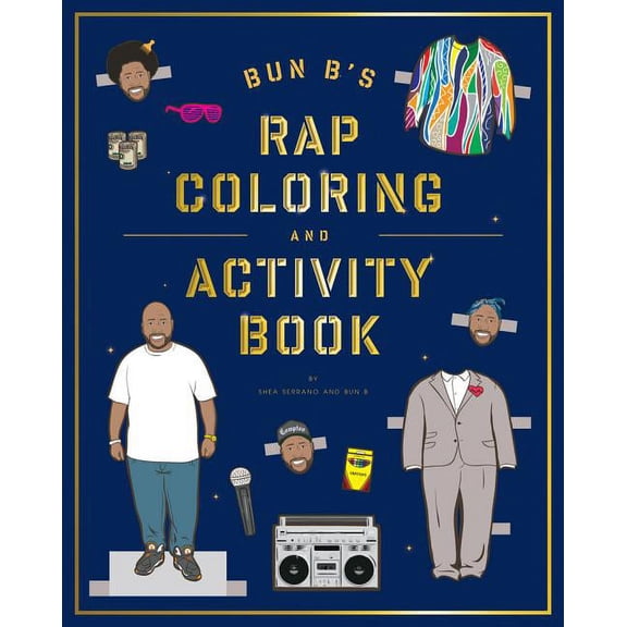 Bun B's Rap Coloring and Activity Book (Paperback)
