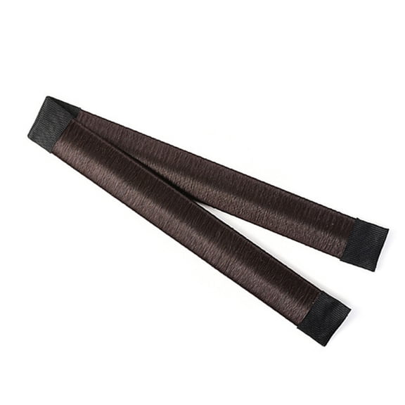 Bun Donut Hair Maker Natural Realistic Firmly Fixed Donut Hair Fold Wrap Snap for Party