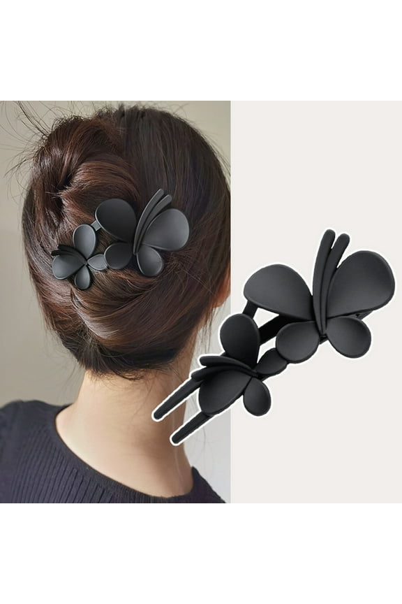Elegant Bun Maker Hair Clip For Women Updo Styling Tool With Secure Hold And Decorative Design