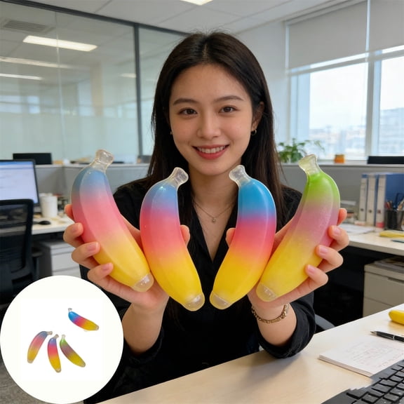 Bun Relax Ball Soft Dough Style Stress Relief Sensory Fidget Tool