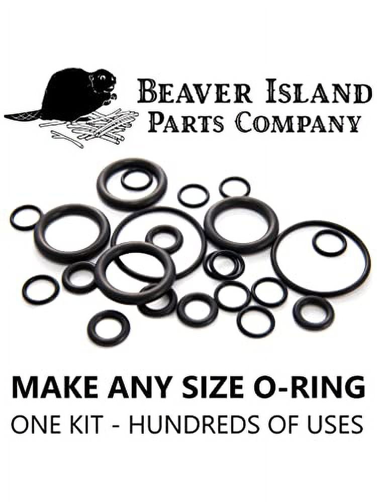 BunaN ORing Splicing Kit, 70A Durometer, Black (1/4" (.275") 12 Feet