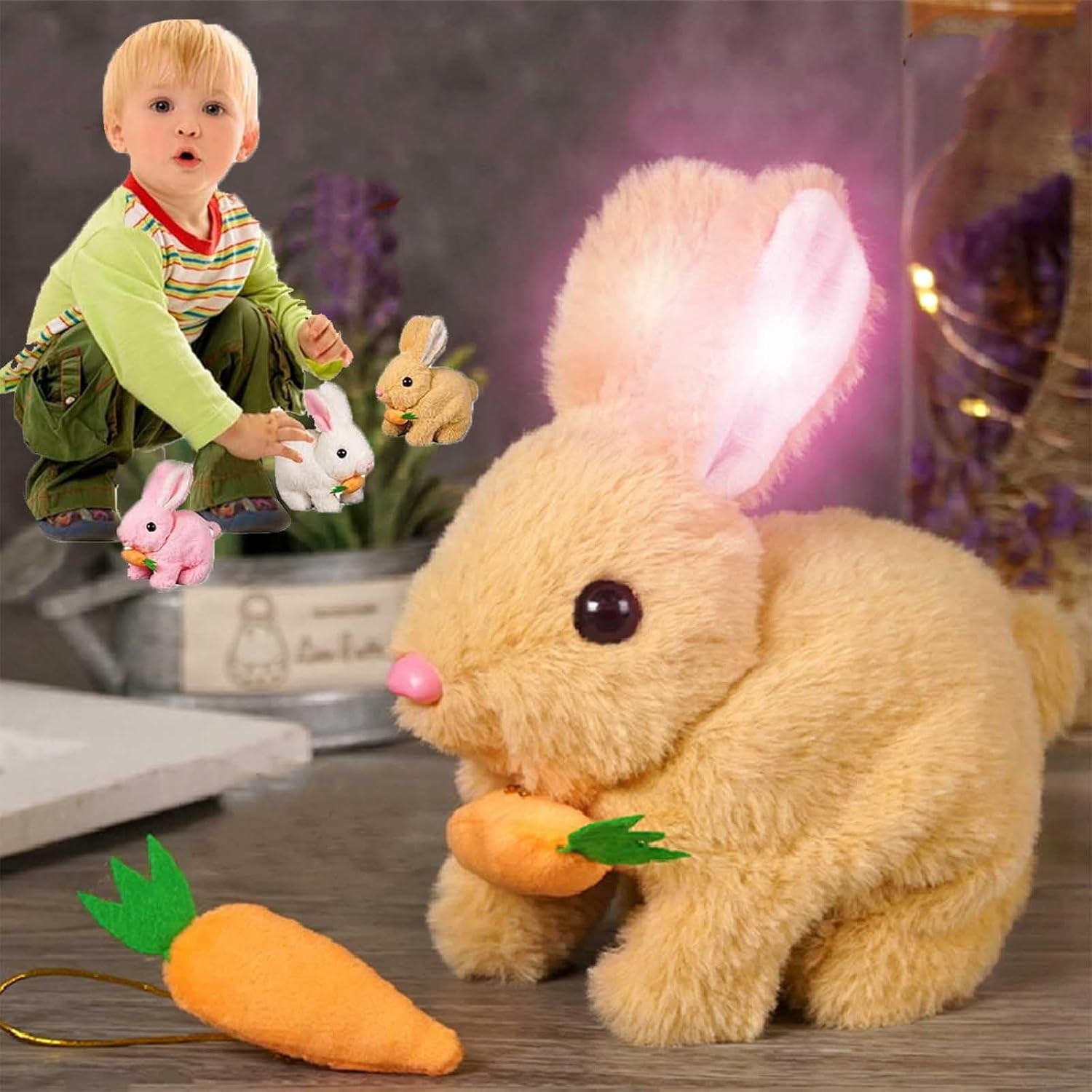 Bunby - My Realistic Bunny Toy, Realistic Bunny Toy for Kids