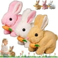 thumbnail image 1 of Bunby - My Realistic Bunny Toy, Bunbi Realistic Bunny, Bunby Interactive Bunny Toys, Vitality Bliss Bunny, Bundy Realistic Bunny Toy, Easter Plush Interactive Realistic Bunny Robot (3pcs), 1 of 7