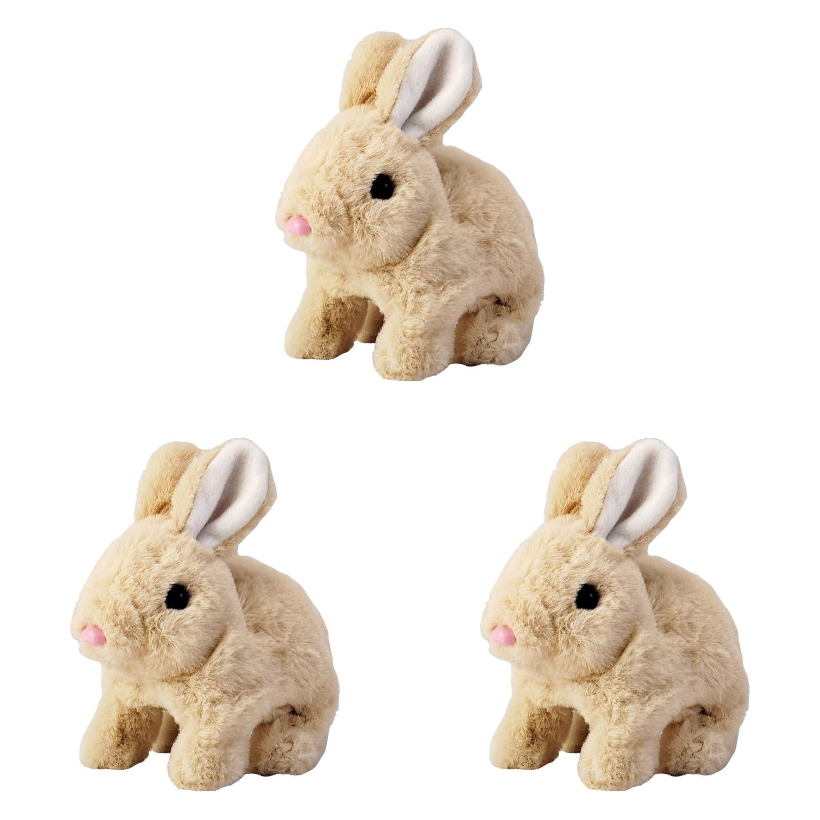 Bunby - My Realistic Hopping Rabbit Interactive Electronic Pet Plush ...