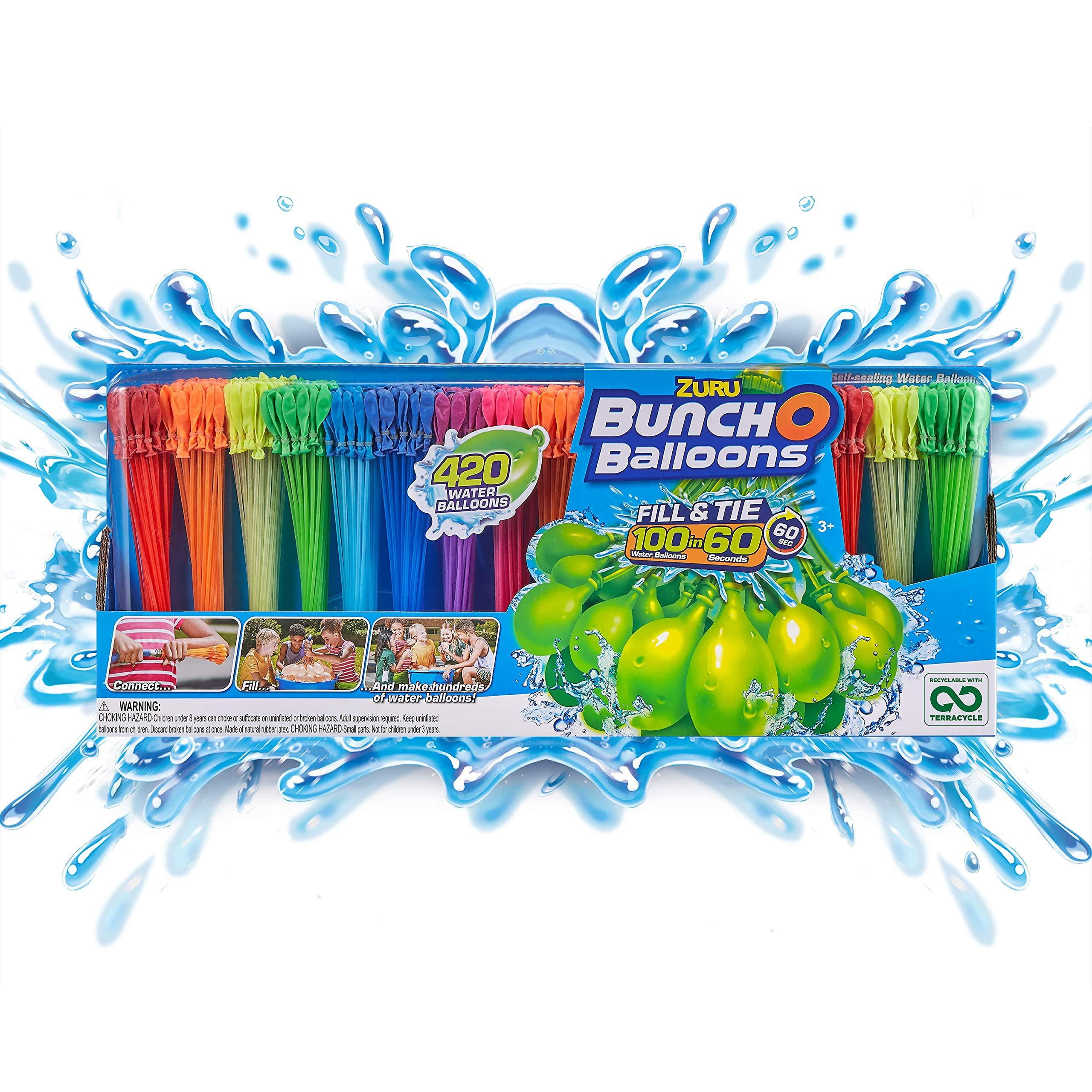 Bunch O Balloons 420 RapidFill Water Balloons (12 Pack), Multi