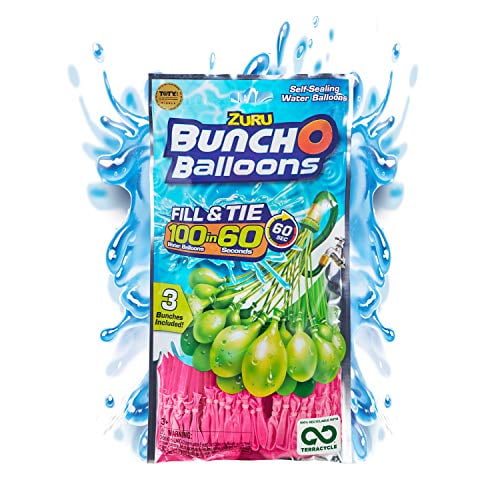Bunch O Balloons Instant Water Balloons Pink (3 bunches 100 Total