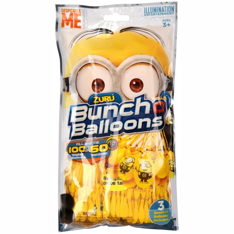 Bunch O Balloons Minions 3 Pack Walmart