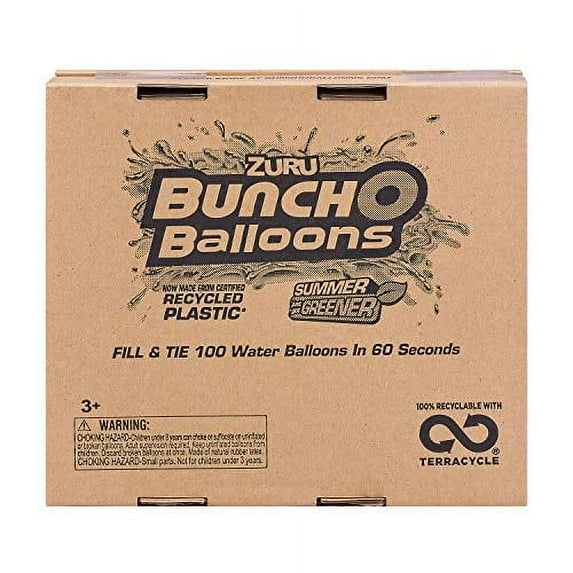 Bunch O Balloons Multi-Colored, Polypropylene Water Balloons, 350 Count, 10 Pack