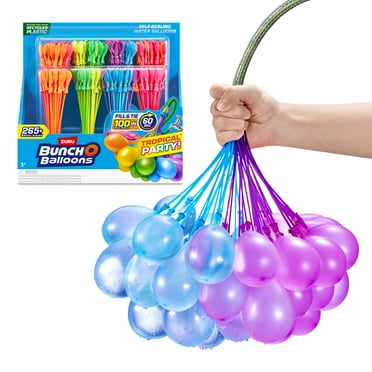 Bunch O Balloons Tropical Party 265  Rapid-Filling Self-Sealing Water Balloons (8 Pack)