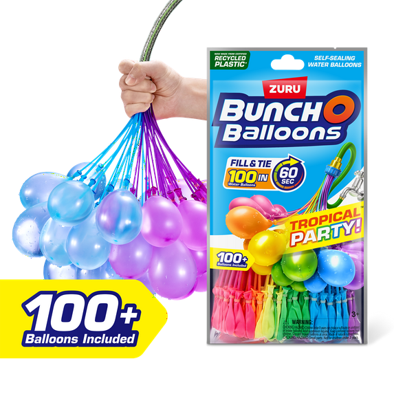 Bunch O Balloons Tropical Party Self-Sealing Water Balloons (3 Pack)