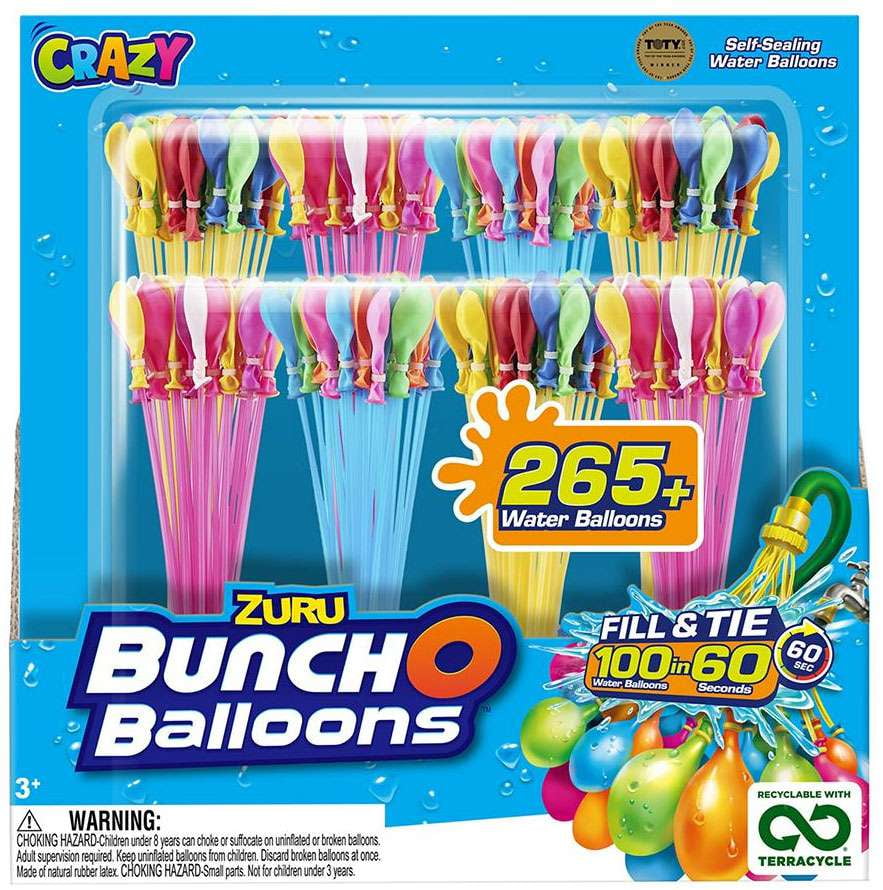 Bunch O Balloons Water Ballons Crazy 265-Pack