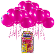 Bunch O Self-Sealing Party Balloons by ZURU, Pink, 11in, 24ct