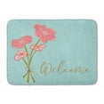 thumbnail image 1 of Bunch of Flowers Welcome Machine Washable Memory Foam Mat, 1 of 4