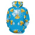 thumbnail image 1 of Bunch of Rubber Ducks Men's Women Vintage 3D Hooded Sweatshirt - All-Season Loose Fit Streetwear, 1 of 6