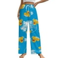 thumbnail image 1 of Bunch of Rubber Ducks Pajamas For Women Loose Retro Night Pajama Pants Comfortable Sleepwear Bottoms Homewear, 1 of 6